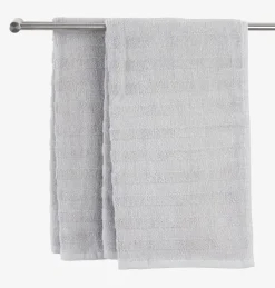 Håndklæde TORSBY 50x90 lysegrå
