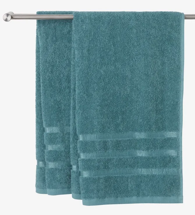 Håndklæde YSBY 50x90 støvet blå