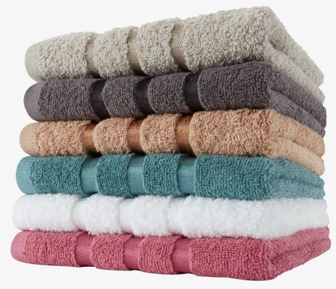 Håndklæde YSBY 50x90 støvet blå