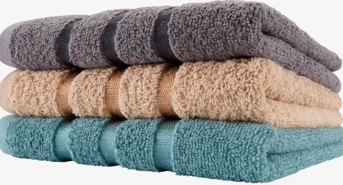 Håndklæde YSBY 50x90 støvet blå