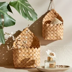 Hængekurv OPE 2stk/sæt træ