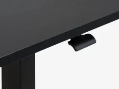 Hæve sænkebord ASSENTOFT m/gaslift 70x130 sort