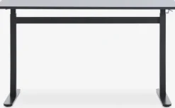 Hæve sænkebord LUNDTOFT m/gaslift 70x130 sort