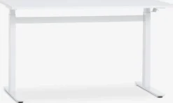 Hæve sænkebord LUNDTOFT m/gaslift 70x130 hvid