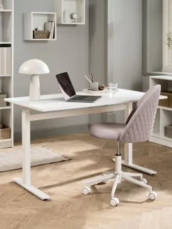 Hæve sænkebord LUNDTOFT m/gaslift 70x130 hvid