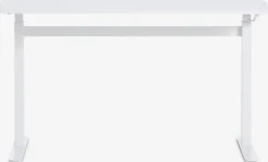 Hæve sænkebord LUNDTOFT m/gaslift 70x130 hvid