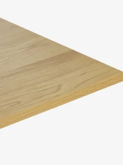 Hæve sænkebord SVANEKE 80x160 egefarve/sort