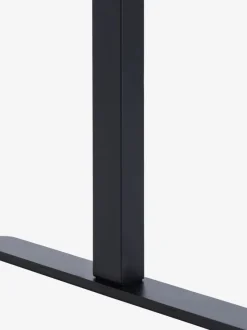 Hæve sænkebord SVANEKE 70x140 egefarve/sort