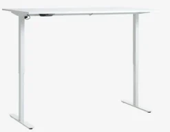 Hæve sænkebord SVANEKE 60x120 hvid