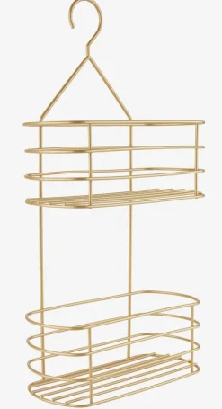 Hylde ALSTER m/2 hylder messing