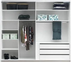 Hylder TARP 123x45 2 stk/pk hvid