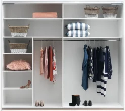 Hylder TARP 123x45 2 stk/pk hvid