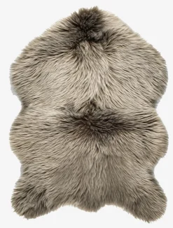 Imiteret lammeskind TAKS 60x90 lysebrun