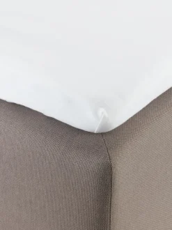 Jersey kuvertlagen JASMIN 90x200x6-10 hvid