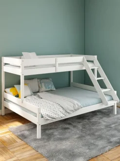 Køjeseng VESTERVIG 90/150x200 inkl. stige hvid