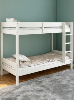 Køjeseng VESTERVIG 2x90x200 inkl. stige hvid