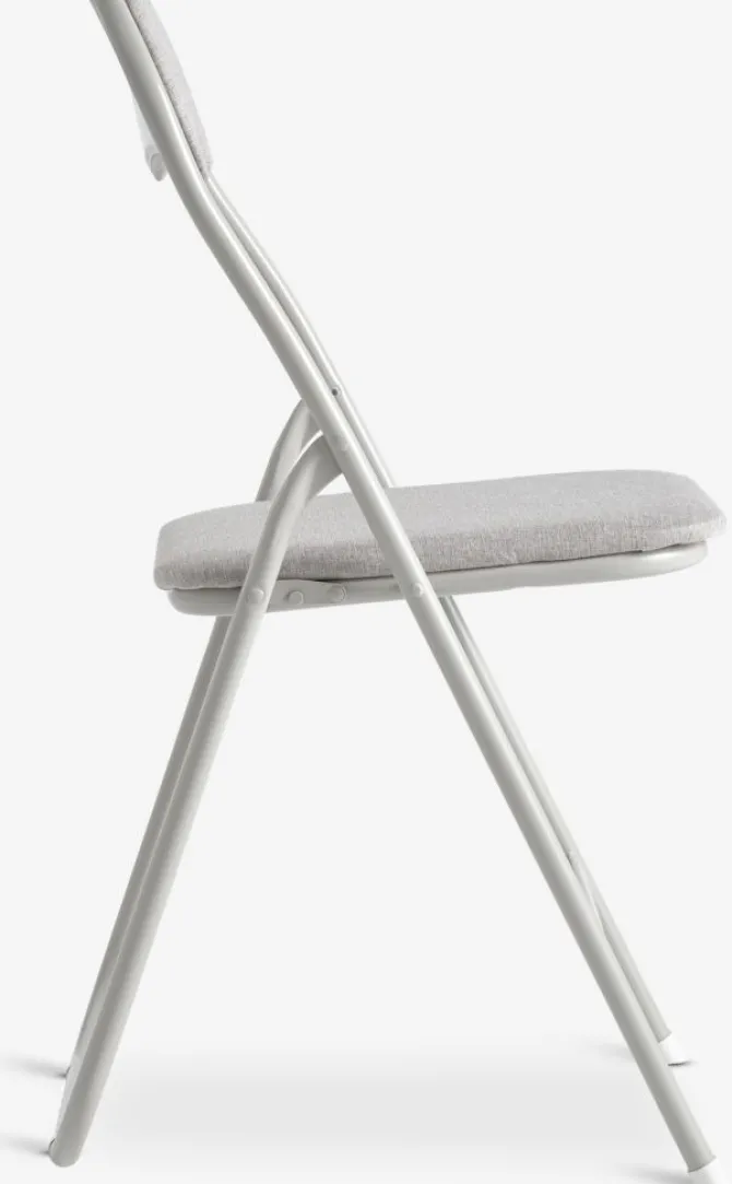 Klapstol VOEL lyst sandfarvet stof