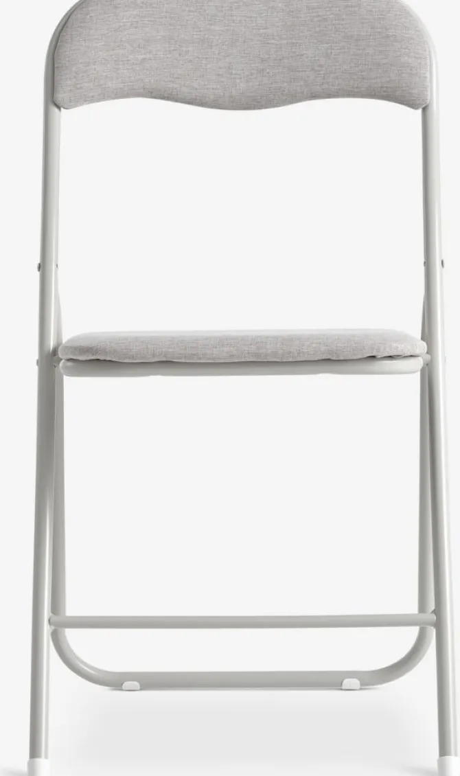 Klapstol VOEL lyst sandfarvet stof