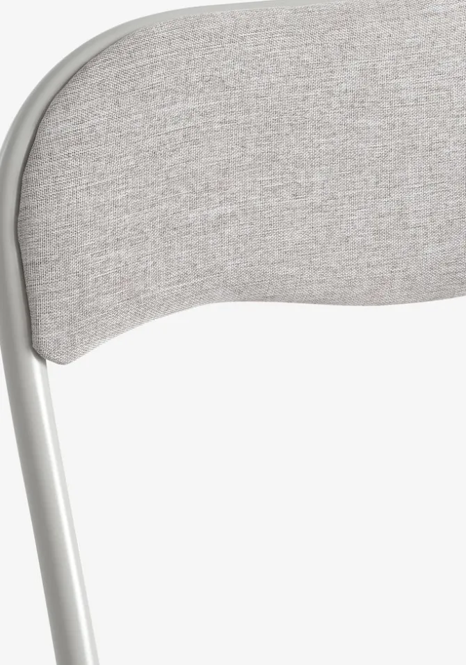 Klapstol VOEL lyst sandfarvet stof