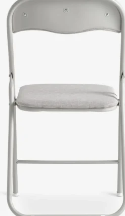 Klapstol VOEL lyst sandfarvet stof