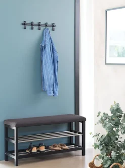 Knagerække GALSTED 5 knager sort