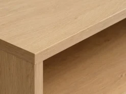 Kommode BILLUND 3 skuffer hvid/eg