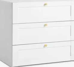 Kommode FRAMLEV 3 skuffer hvid