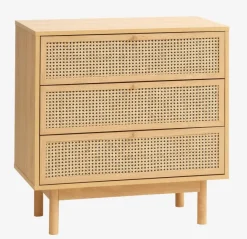 Kommode HALMSTAD 3 skuffer eg