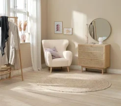 Kommode HALMSTAD 3 skuffer eg