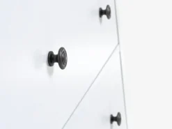 Kommode NORDBY 3 skuffer hvid