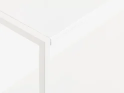 Konsolbord VIRUM 26x80 m/hylde hvid