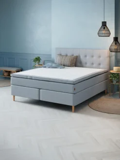 Kontinentalseng 180x200 GOLD C35 latex Grå-27