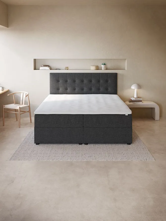 Kontinentalseng 180x200 GOLD C50 m/opbevaring