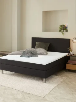 Kontinentalseng 180x200 PLUS C60 koldskum Sort-08