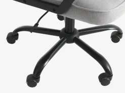 Kontorstol SKODSBORG gråt stof/sort