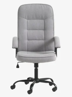 Kontorstol SKODSBORG gråt stof/sort