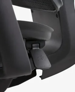 Kontorstol VARPELEV sort mesh/sort