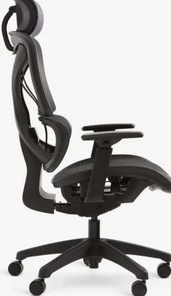 Kontorstol VARPELEV sort mesh/sort