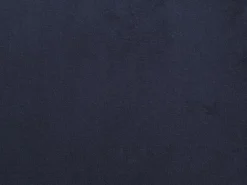 KRONDAL Ø110 bord marmor + 4 BISTRUP mørkeblå velour