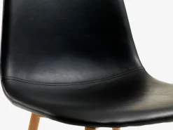 KRONDAL Ø110 bord marmor + 4 JONSTRUP stole stole/eg