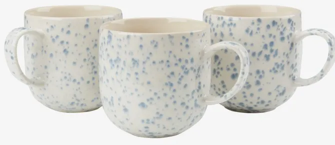 Krus ALF stentøj 40cl Ø9xH9cm blå