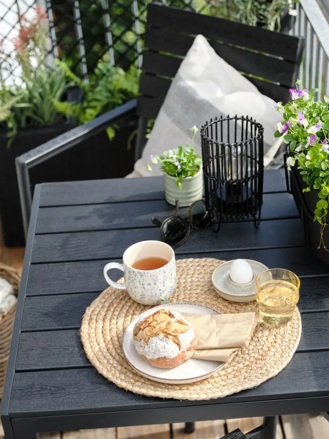 Krus ALF stentøj 40cl Ø9xH9cm blå