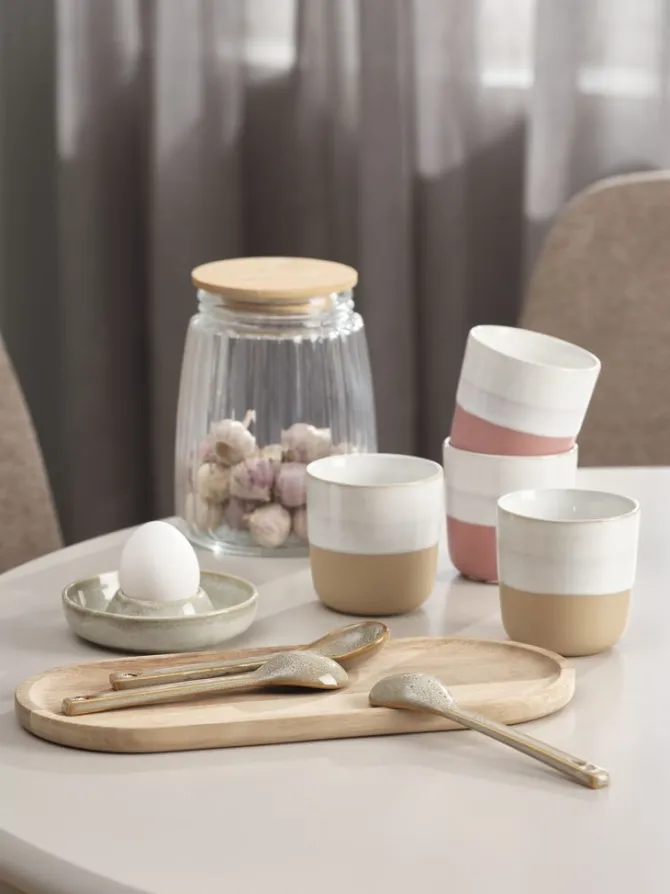 Krus FREDERIK 20cl rosa/gul 2 stk/pk