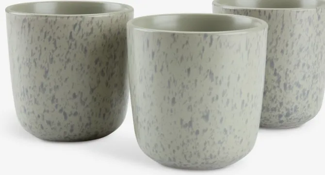 Krus JON Ø8xH8cm 20cl grøn