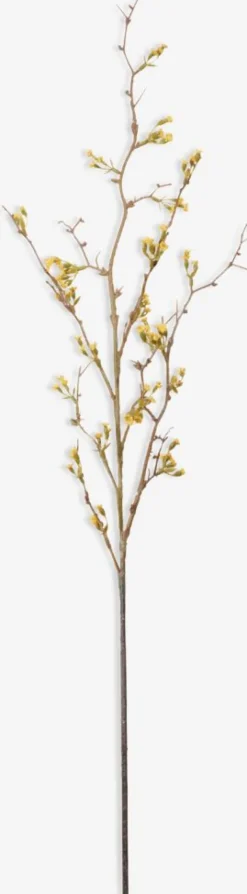 Kunstig blomst INGVALD H90cm gul