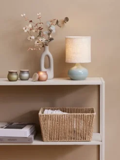 Kunstig blomst LAUST H38cm grå