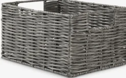 Kurv CASPERSEN B17xL23xH13cm grå