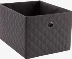 Kurv GILLIS B26xL32xH20cm mørkegrå