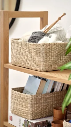 Kurv GUSTAV B26xL18xH13cm natur