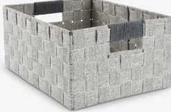 Kurv HALVDAN B25xL33xH15cm grå